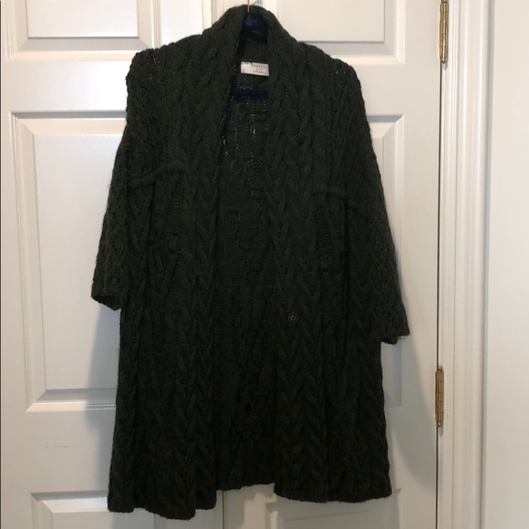 Zara Jackets & Blazers - Gorgeous Zara Dark green long cardigan